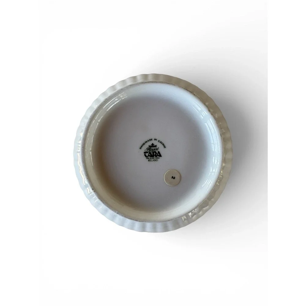 Royal Tara Fine Bone China Open Sugar Trinket Bowl Hand Made in Galway Ireland‎